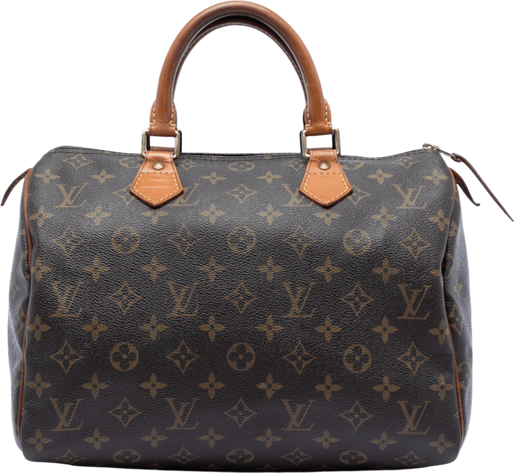 Louis Vuitton Monogram Speedy 30, från Luxclusif, i färgen brown.