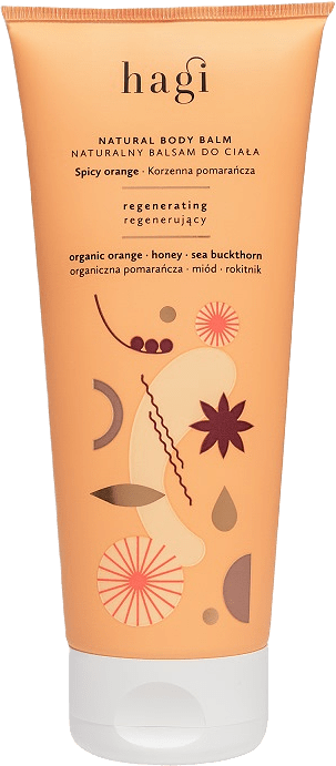 Natural Regenerating Body Balm Spicy Orange