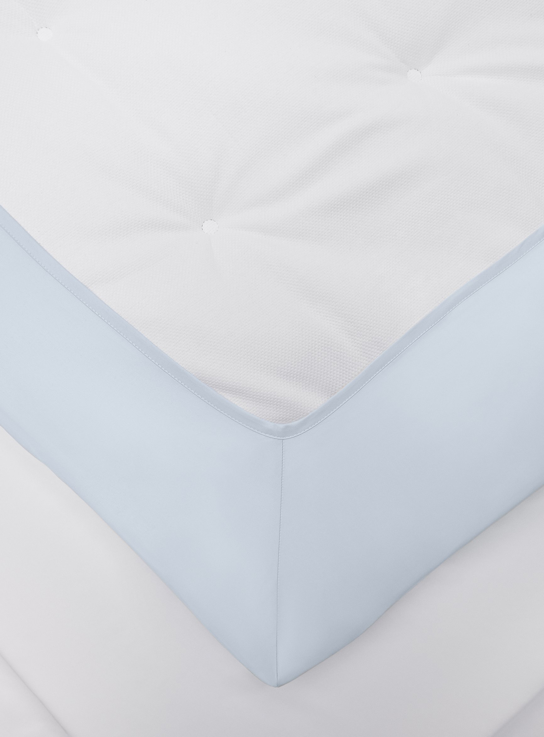 Shade Kuvertsytt Underlakan 160x200, från Ogland, i färgen ice blue.
