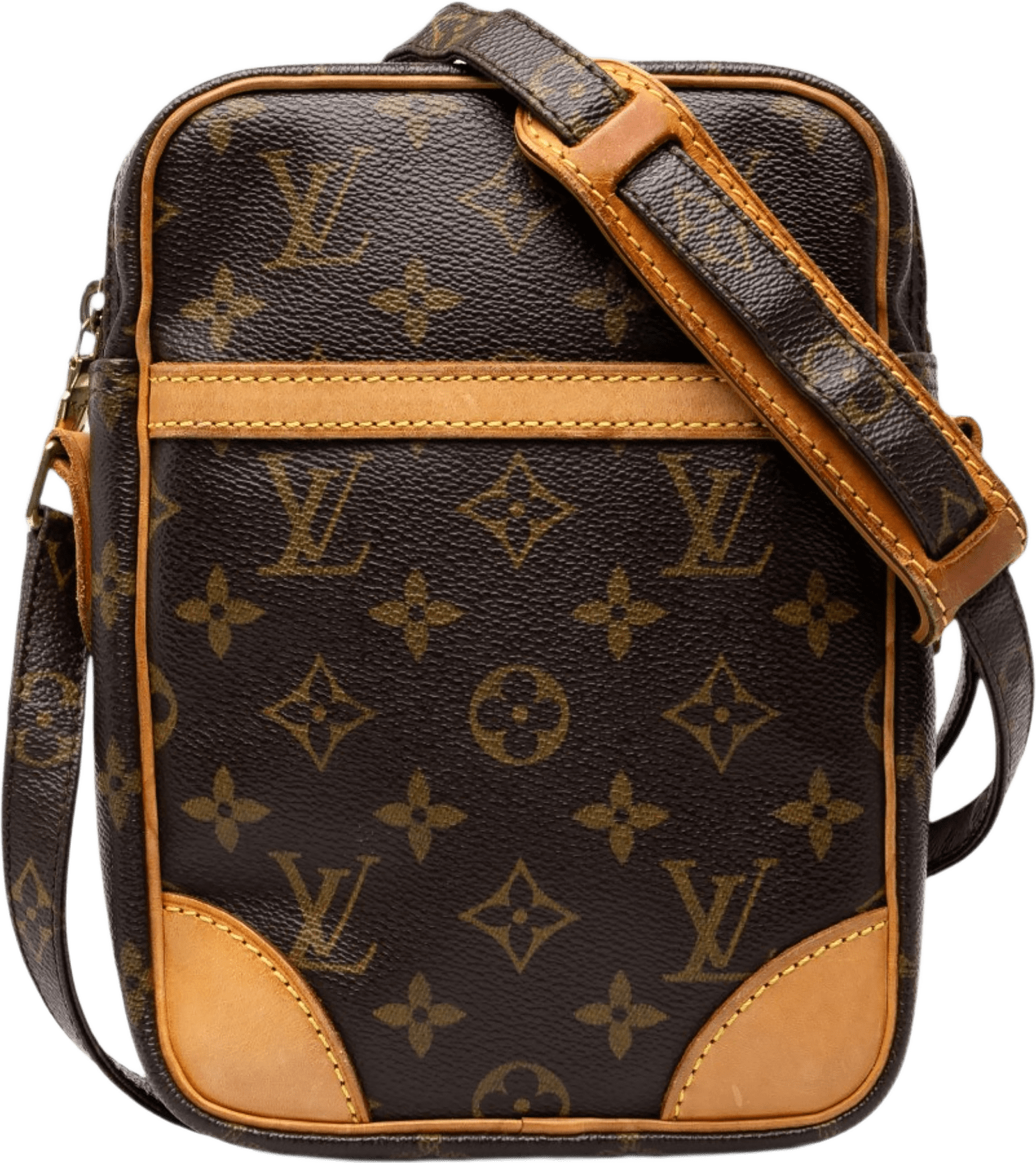 Louis Vuitton Monogram Danube, från Luxclusif, i färgen brun.