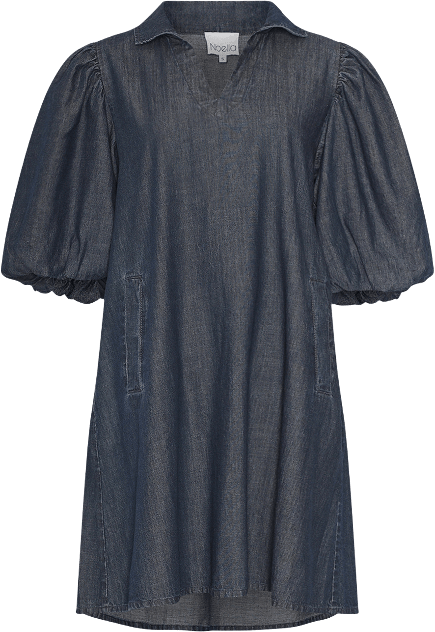 Larissa Dress - Medium Blue Wash