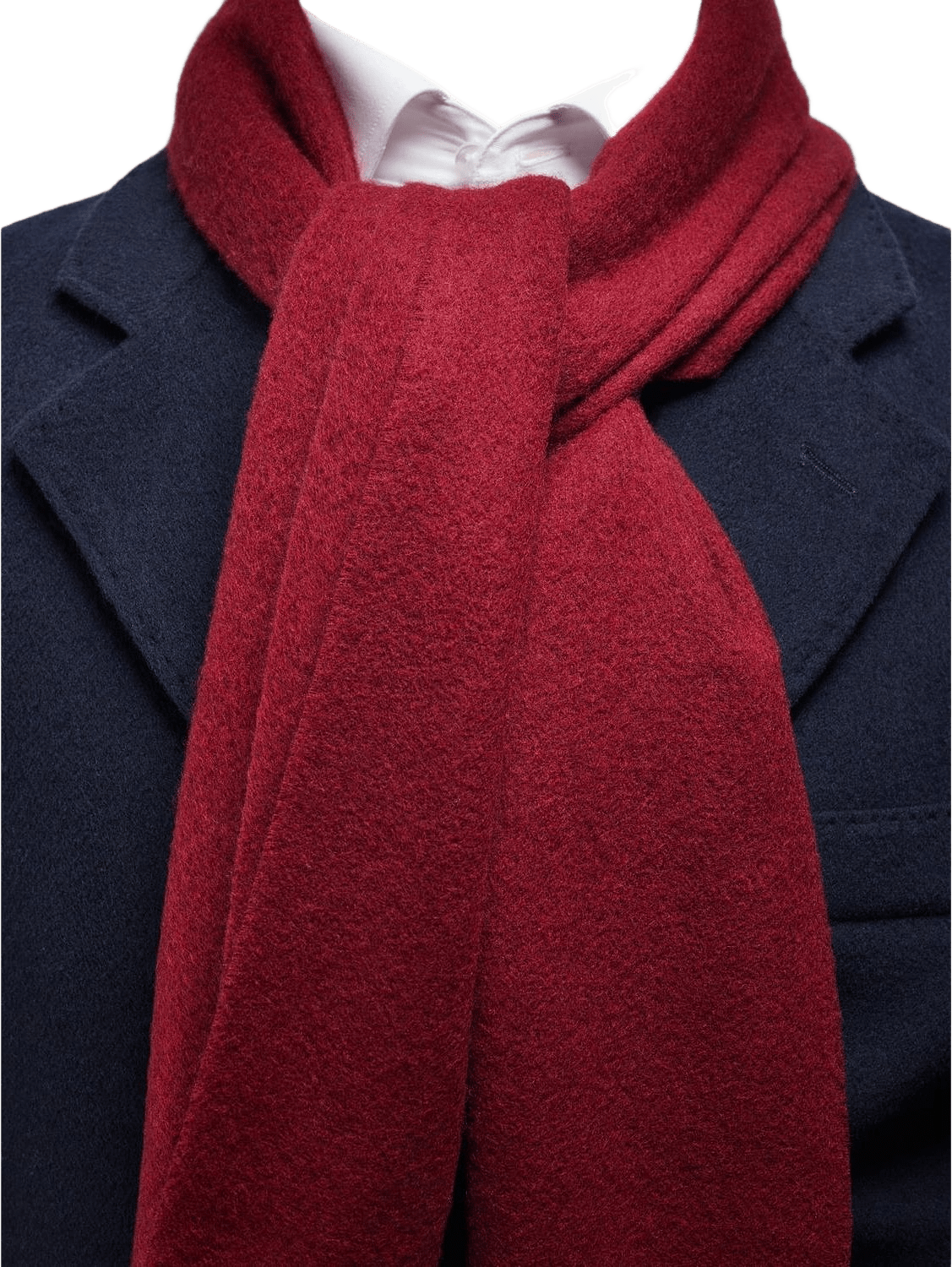 Halsduk Herr, från John Henric, i färgen burgundy.