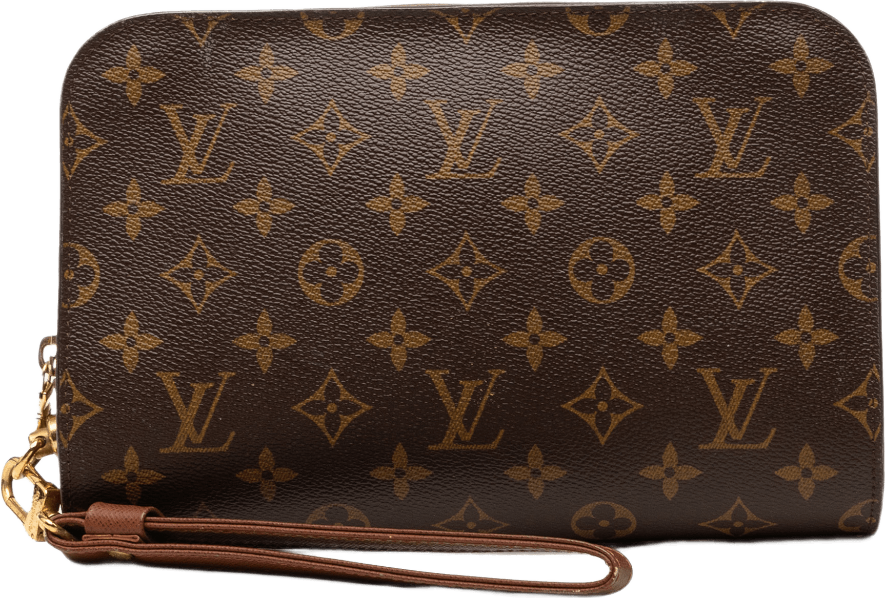 Louis Vuitton Monogram Orsay, från Luxclusif, i färgen brun.