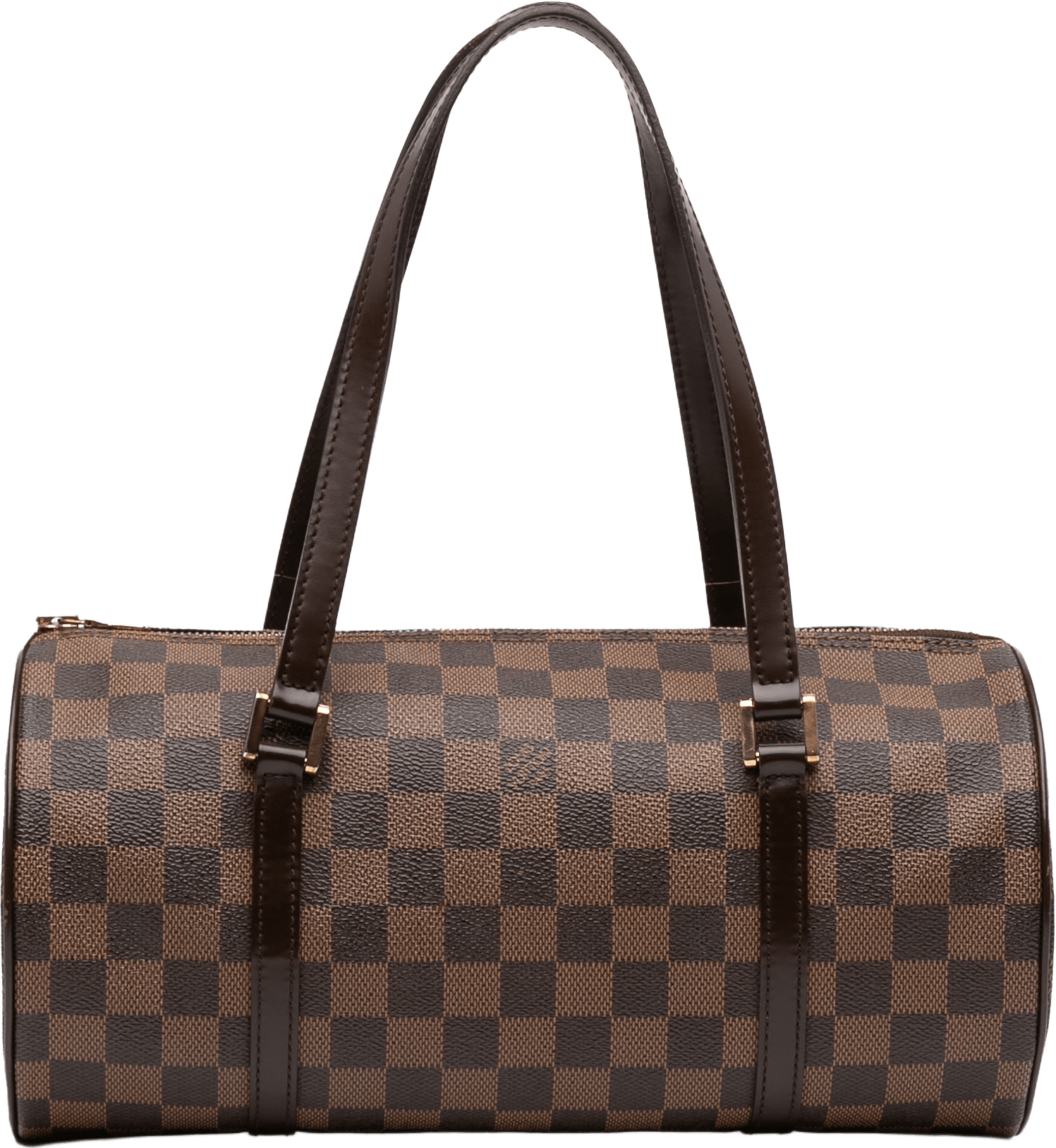 Louis Vuitton Damier Ebene Papillon 30, från Luxclusif, i färgen brown.