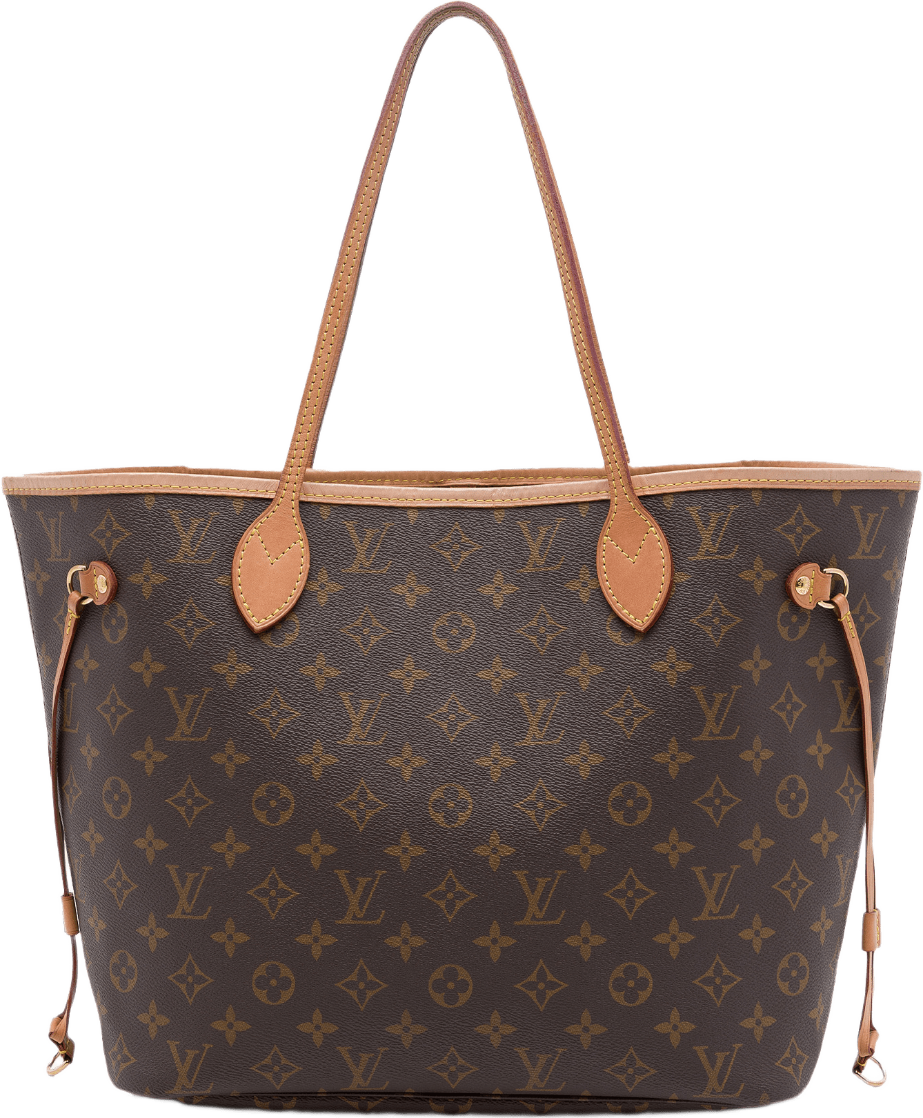 Louis Vuitton Monogram Neverfull Mm, från Luxclusif, i färgen brun.