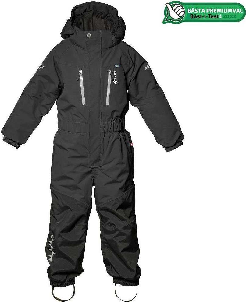 Isbjörn Penguin Vinteroverall 80cl-128cl, från ISBJÖRN of Sweden, i färgen black.