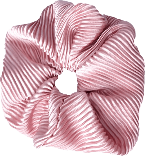 Stor Plisserad Scrunchie Xl