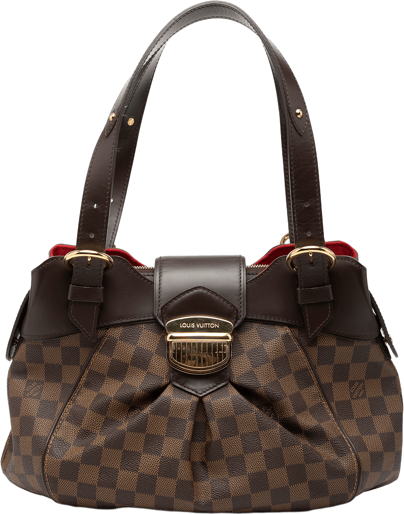 Louis Vuitton Damier Ebene Sistina Pm, från Luxclusif, i färgen brown.