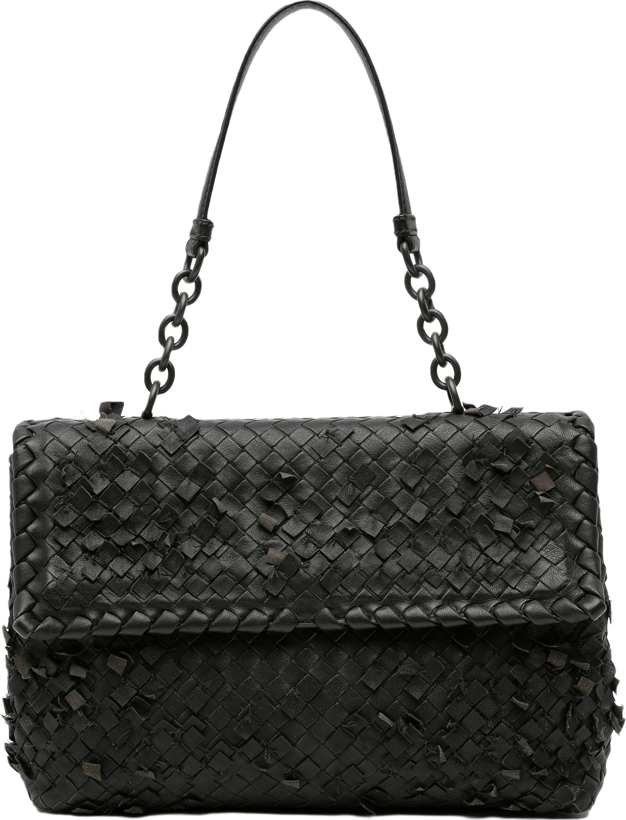 Bottega Veneta Nappa Intrecciato Tobu Olimpia Shoulder Bag