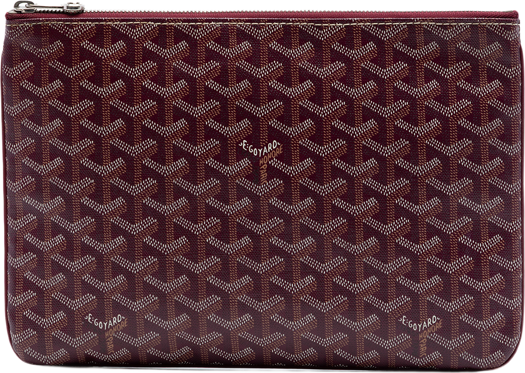 Goyard Goyardine Senat Mm, från Luxclusif, i färgen bordeaux.