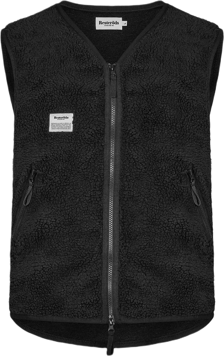 Fleeceväst | 100% Polyester | Armégrön