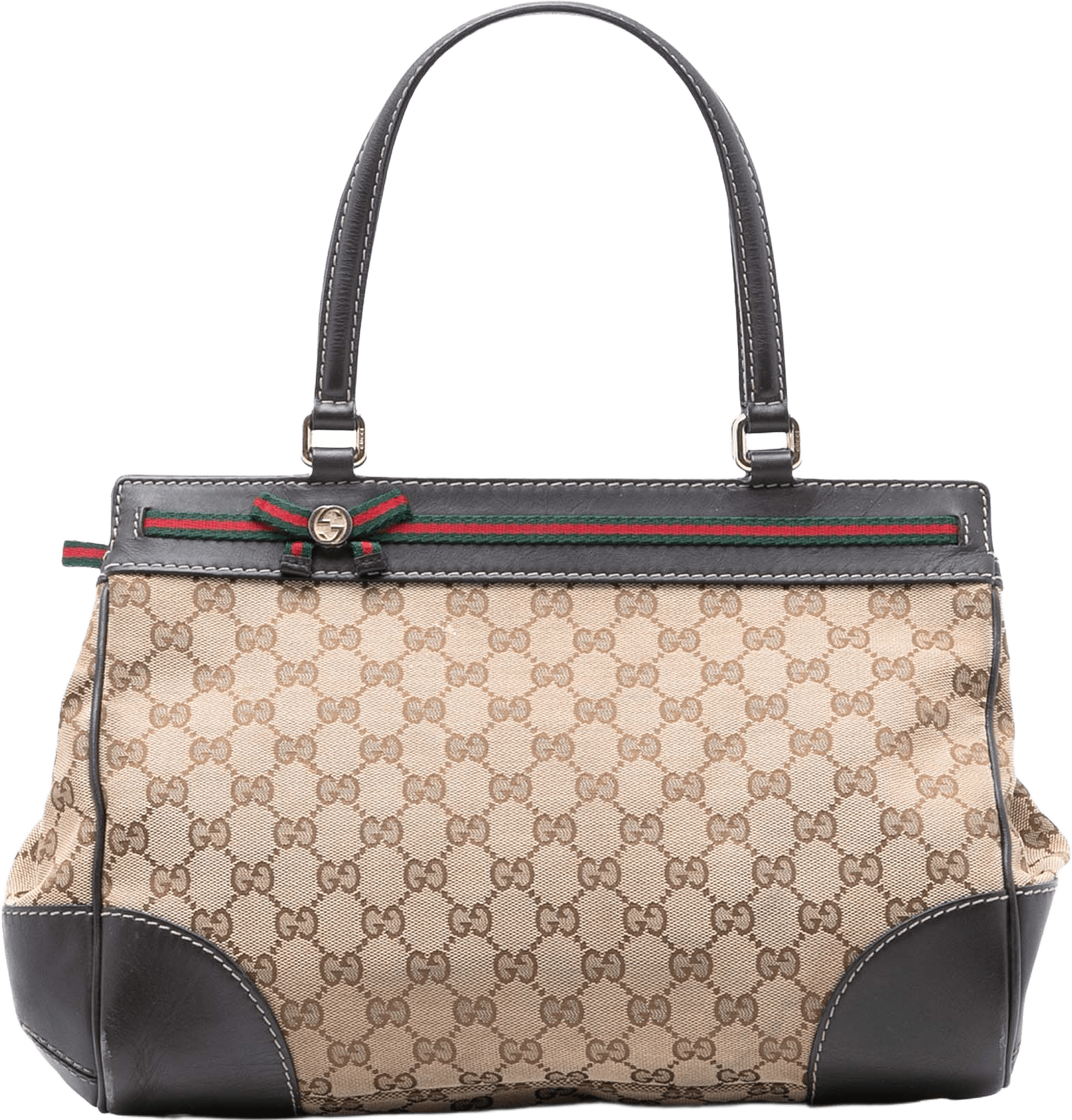 Gucci Gg Canvas Mayfair Tote, från Luxclusif, i färgen beige.