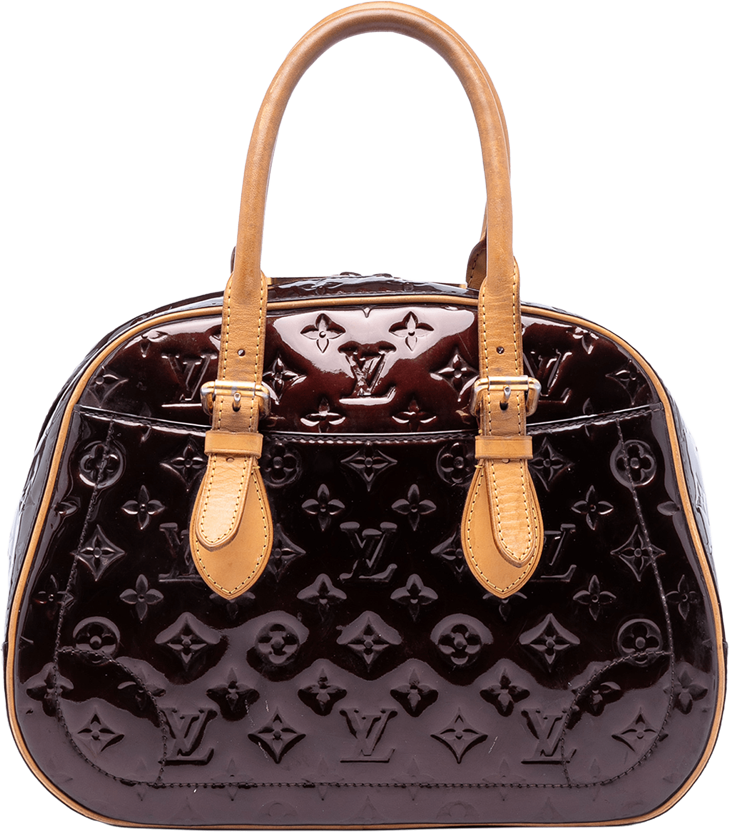 Louis Vuitton Monogram Vernis Summit Drive, från Luxclusif, i färgen purple.