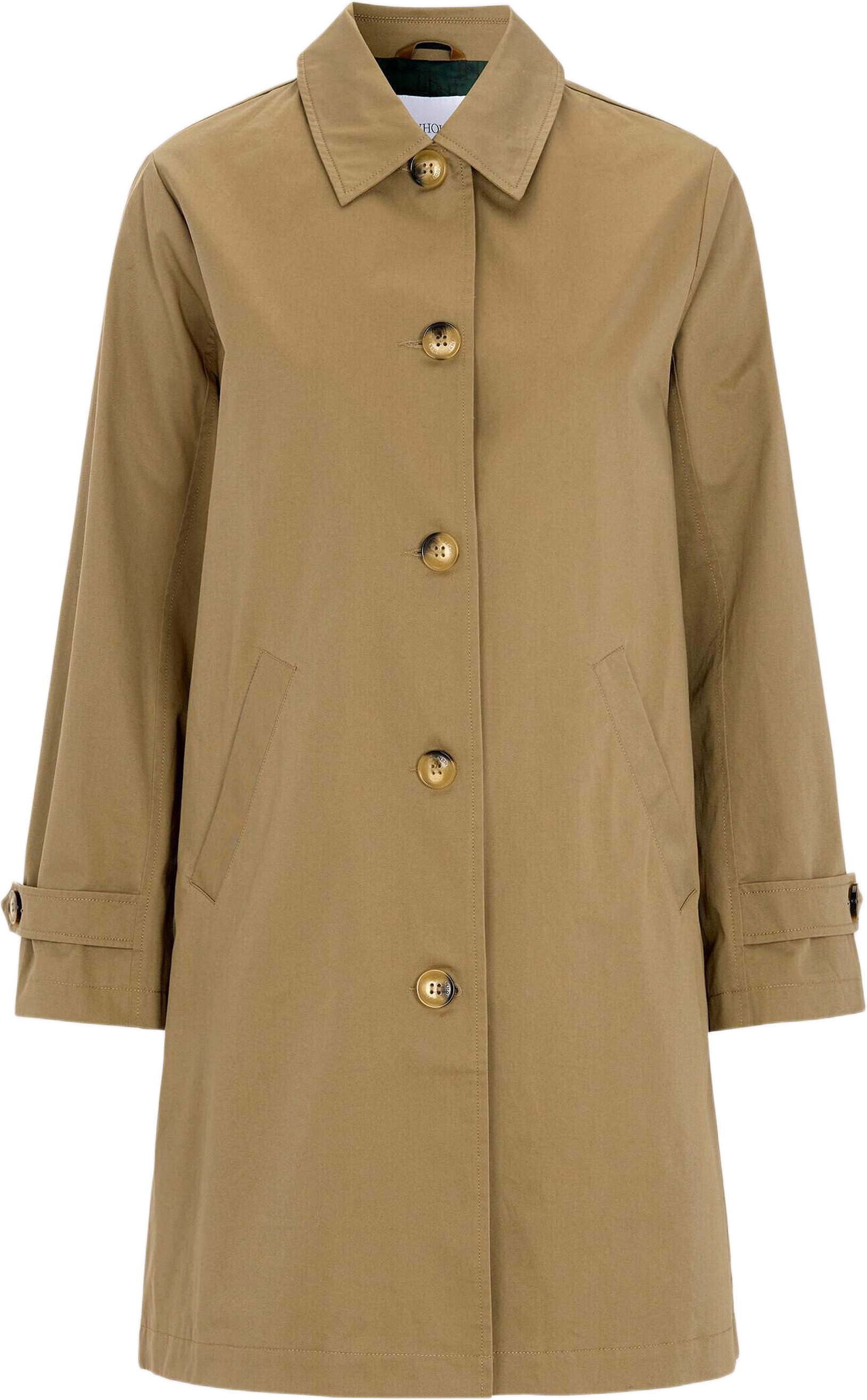 Beate Carcoat, från Newhouse, i färgen mörkbeige.