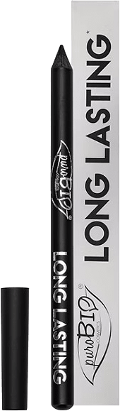 Long Lasting Pencil - Eyeliner Kajal, från PuroBio, i färgen black 01l.