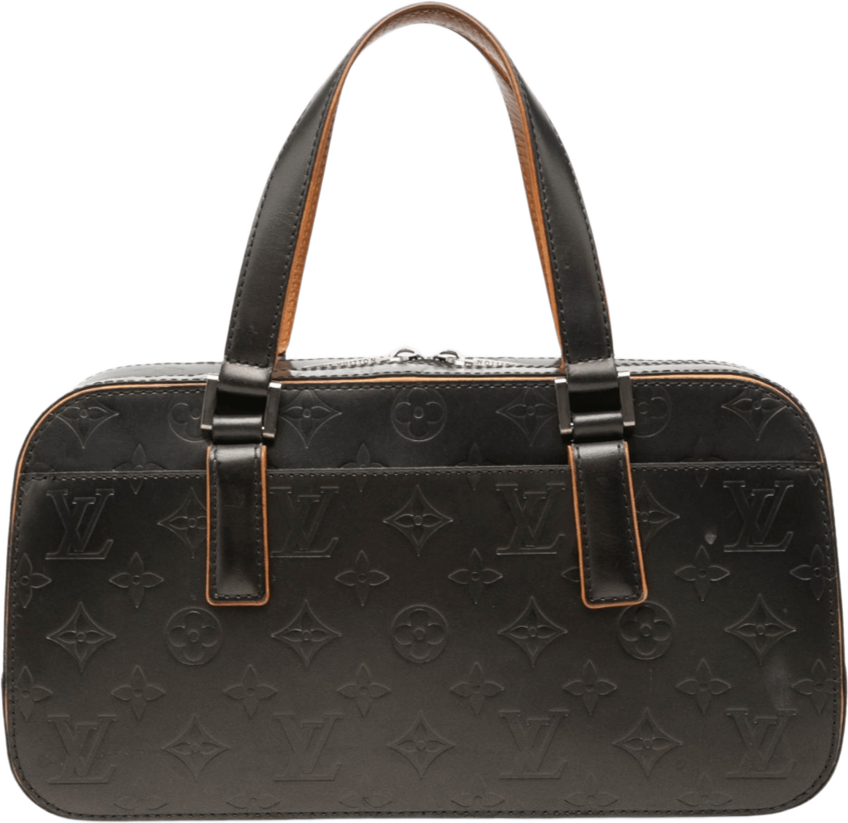Louis Vuitton Monogram Mat Shelton, från Luxclusif, i färgen grå.