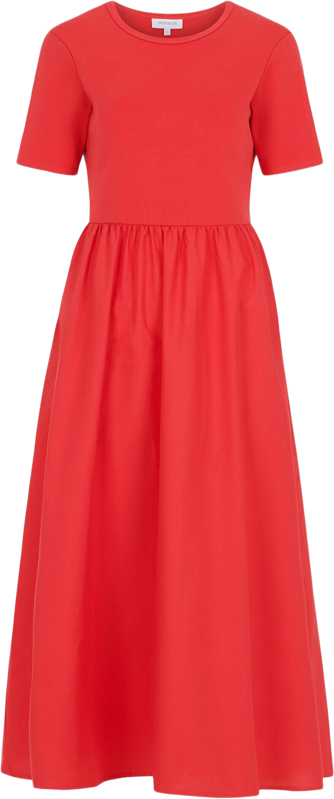 Madde Dress, från Newhouse, i färgen röd.