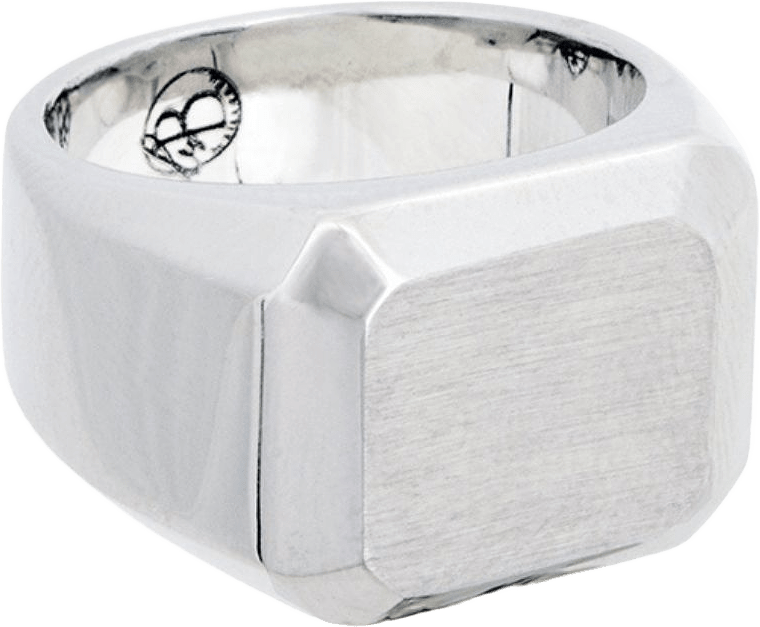 Cole Signet Ring Steel