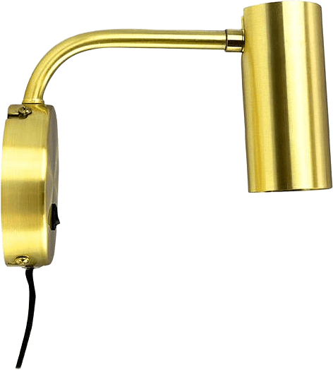 Skagerrak Wall Lamp, från Dyberg Larsen, i färgen brass.