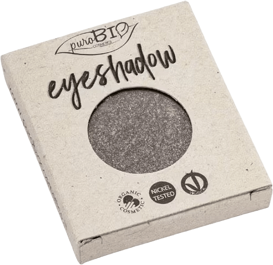 Eyeshadows - Powder - Refill, från PuroBio, i färgen 19 duochrome grey refill.