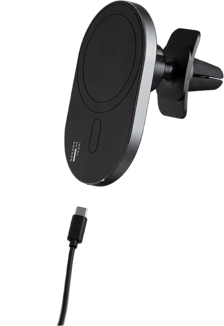 Magsafe Car Vent Mount Charger, från Ideal Of Sweden, i färgen black.