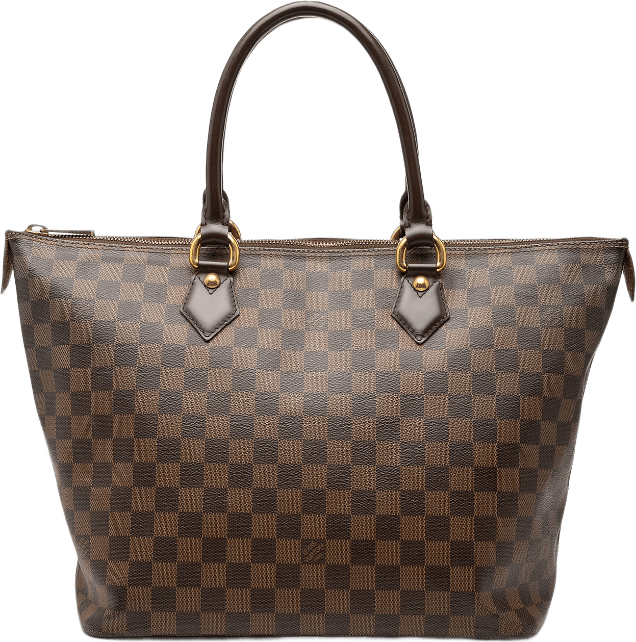 Louis Vuitton Damier Ebene Saleya Mm, från Luxclusif, i färgen brun.
