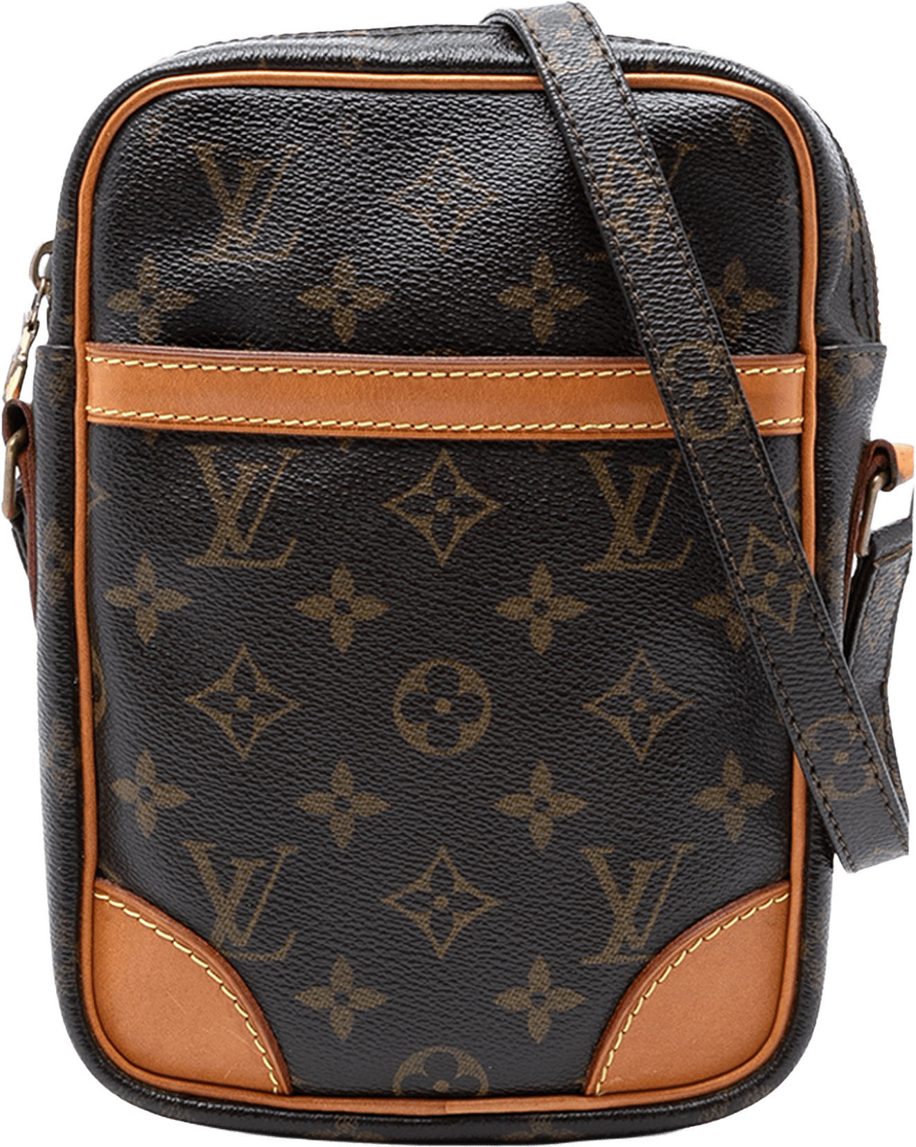 Louis Vuitton Monogram Danube, från Luxclusif, i färgen brown.