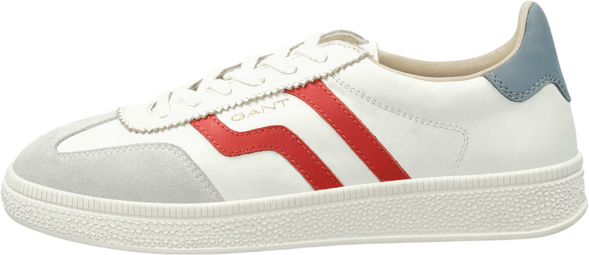 Cuzima Sneaker, från GANT, i färgen g238 - white/red.