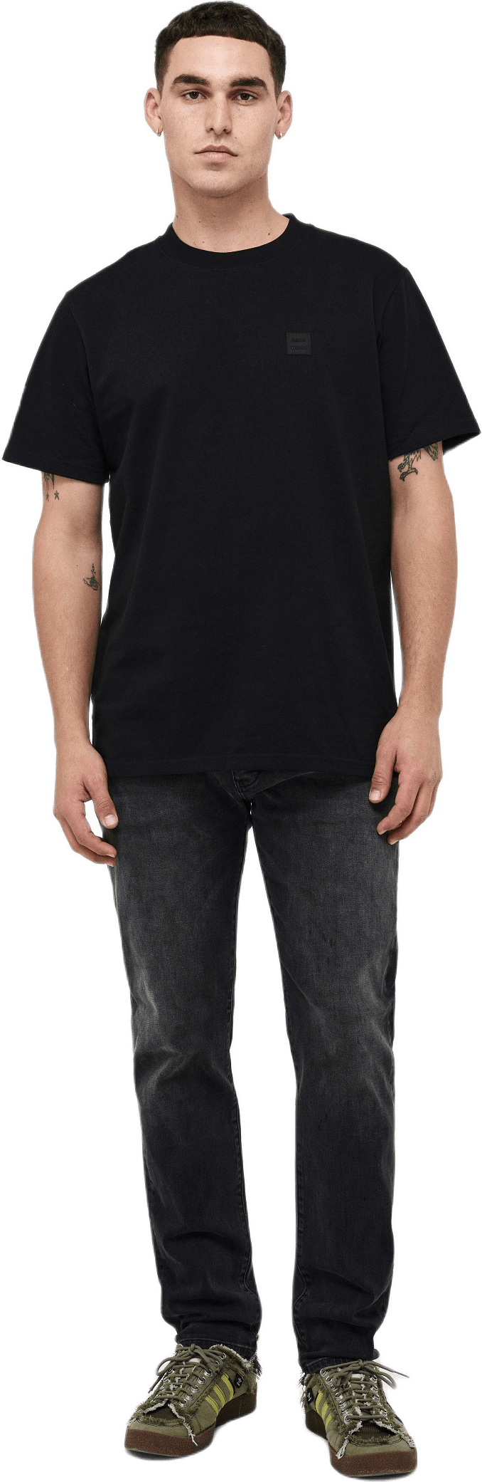 Lou Slim Moonshake Faded Black