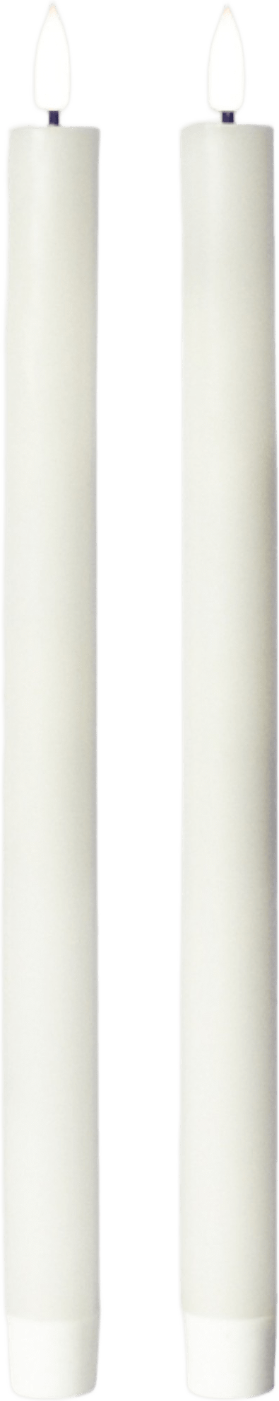 Luna Led-konljus 2 St, från Led Nordic, i färgen vit.