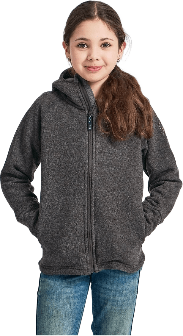 Shaun Hoodie Teens, från ISBJÖRN of Sweden, i färgen espresso.