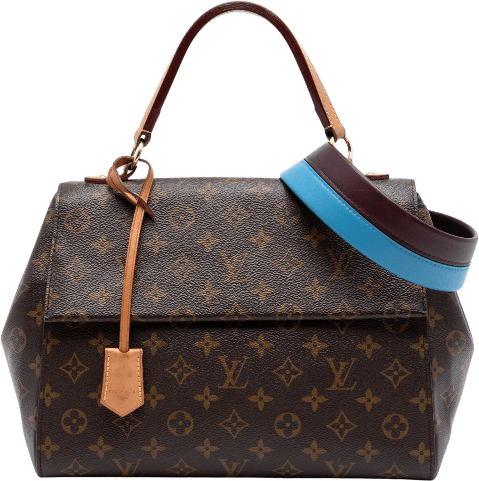 Louis Vuitton Monogram Cluny Mm, från Luxclusif, i färgen brown.