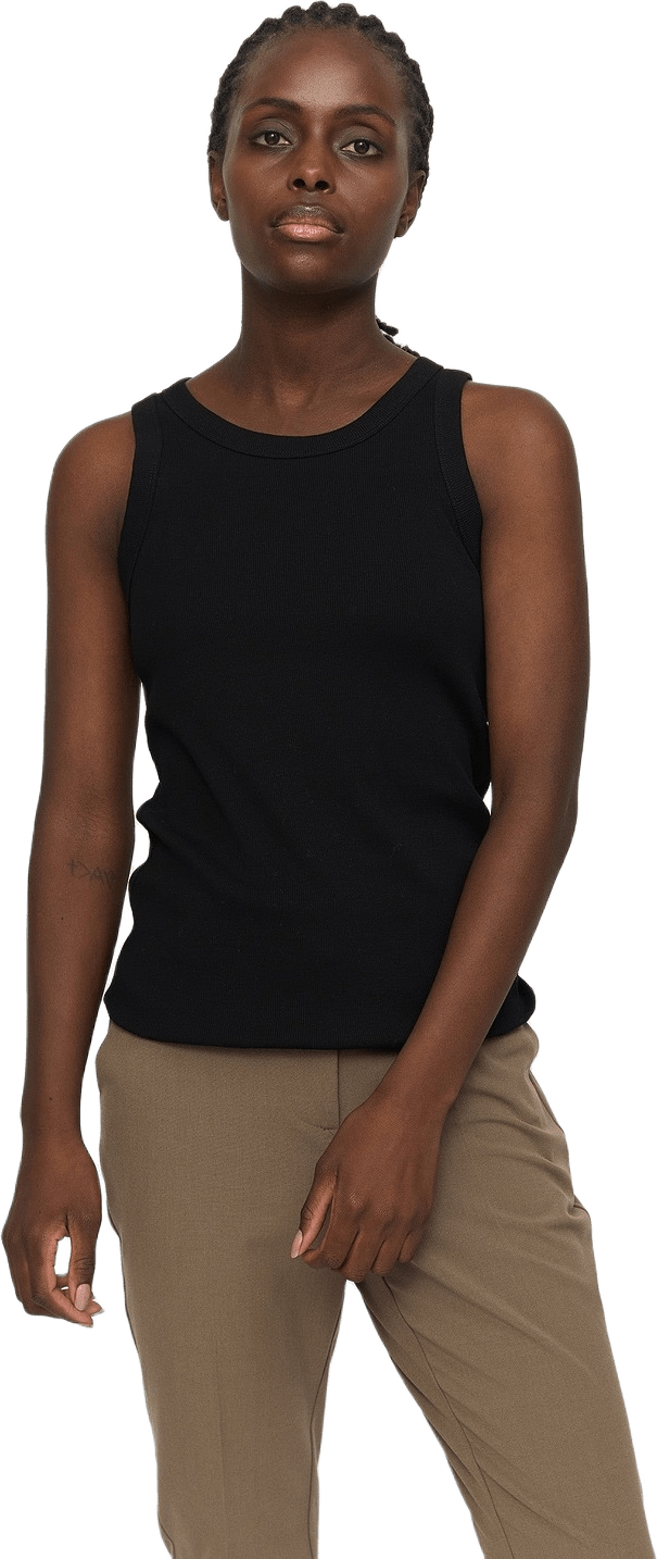 Sradelynn Tank Top Gots, från Soft Rebels, i färgen racing red.