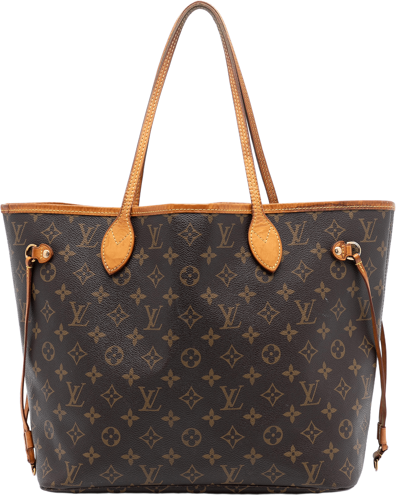 Louis Vuitton Monogram Neverfull Mm, från Luxclusif, i färgen brown.