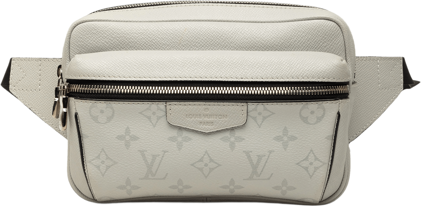 Louis Vuitton Monogram Taigarama Outdoor Bumbag, från Luxclusif, i färgen vit.