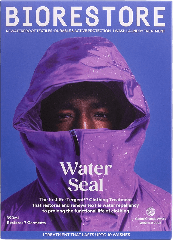 Water Seal, från BIORESTORE, i färgen lilac.