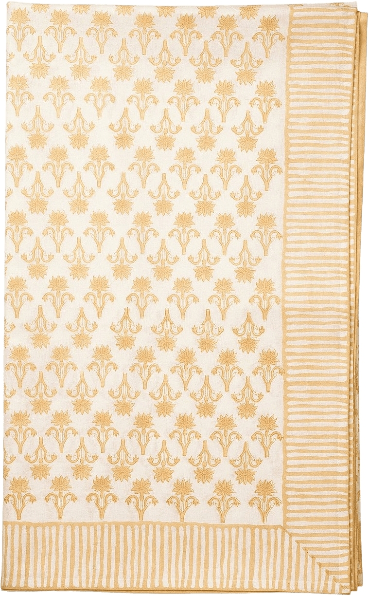 Lily Bordsduk - 150x250 Cm, från Pick A Poppy, i färgen yellow.