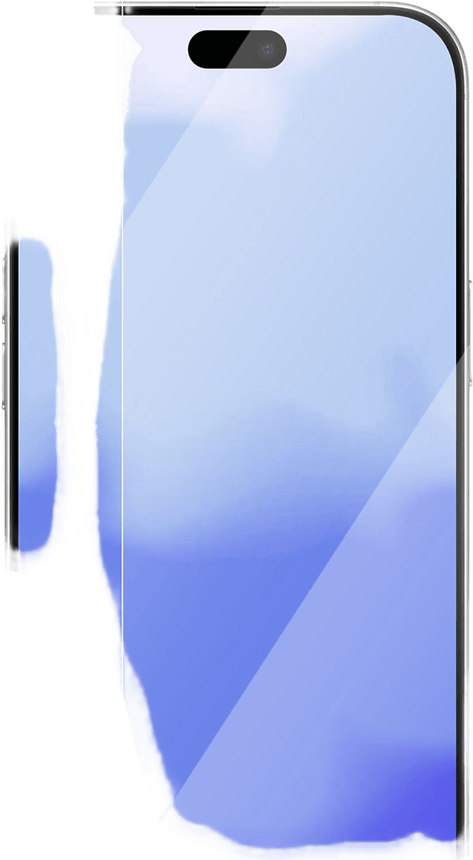 Skärmskydd Iphone 17 Pro, från Champion Nordic, i färgen transparent.