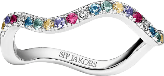 Ellera Waves Ring, från Sif Jakobs Jewellery.