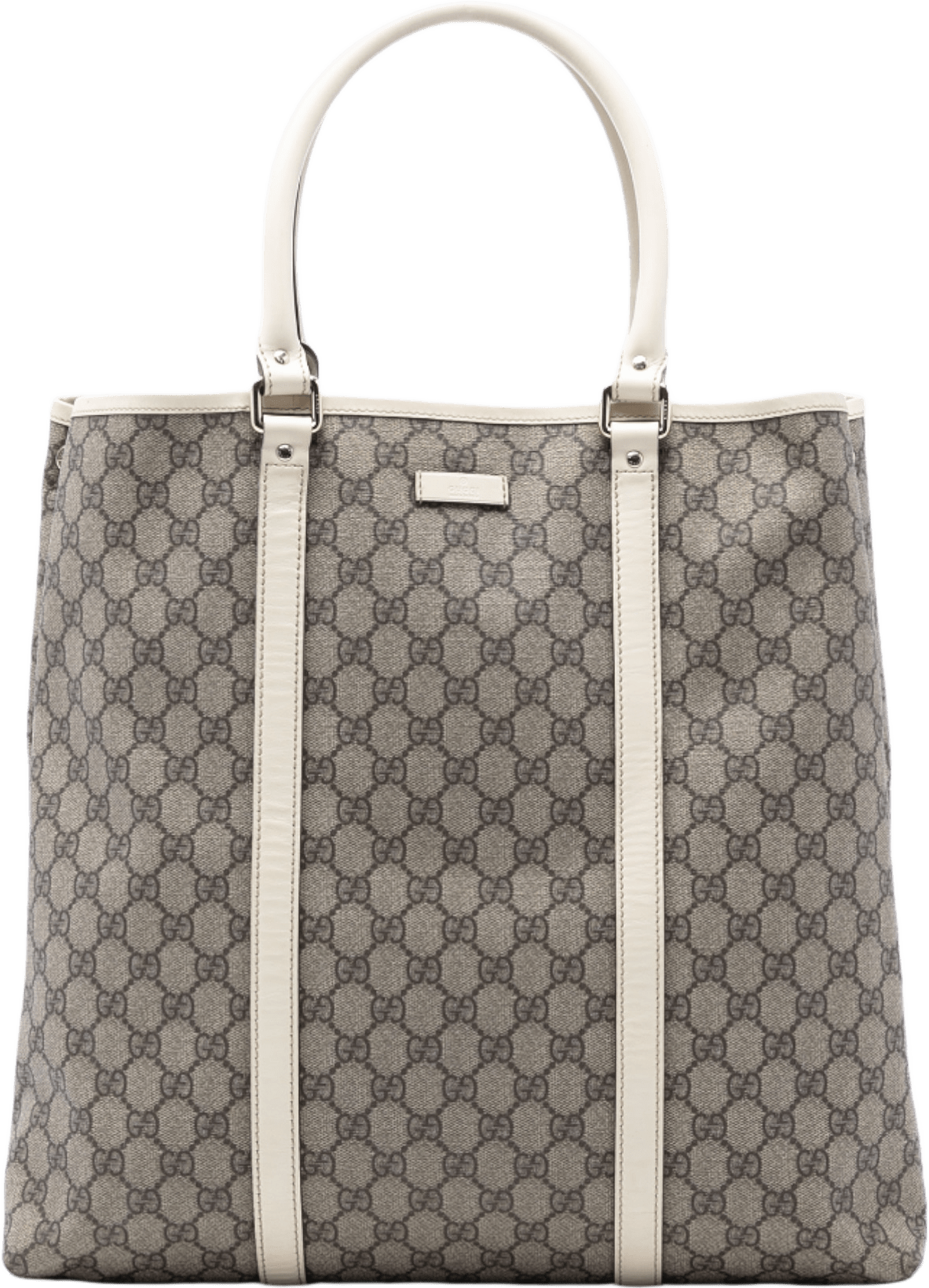 Gucci Gg Supreme Joy Vertical Tote, från Luxclusif, i färgen beige.