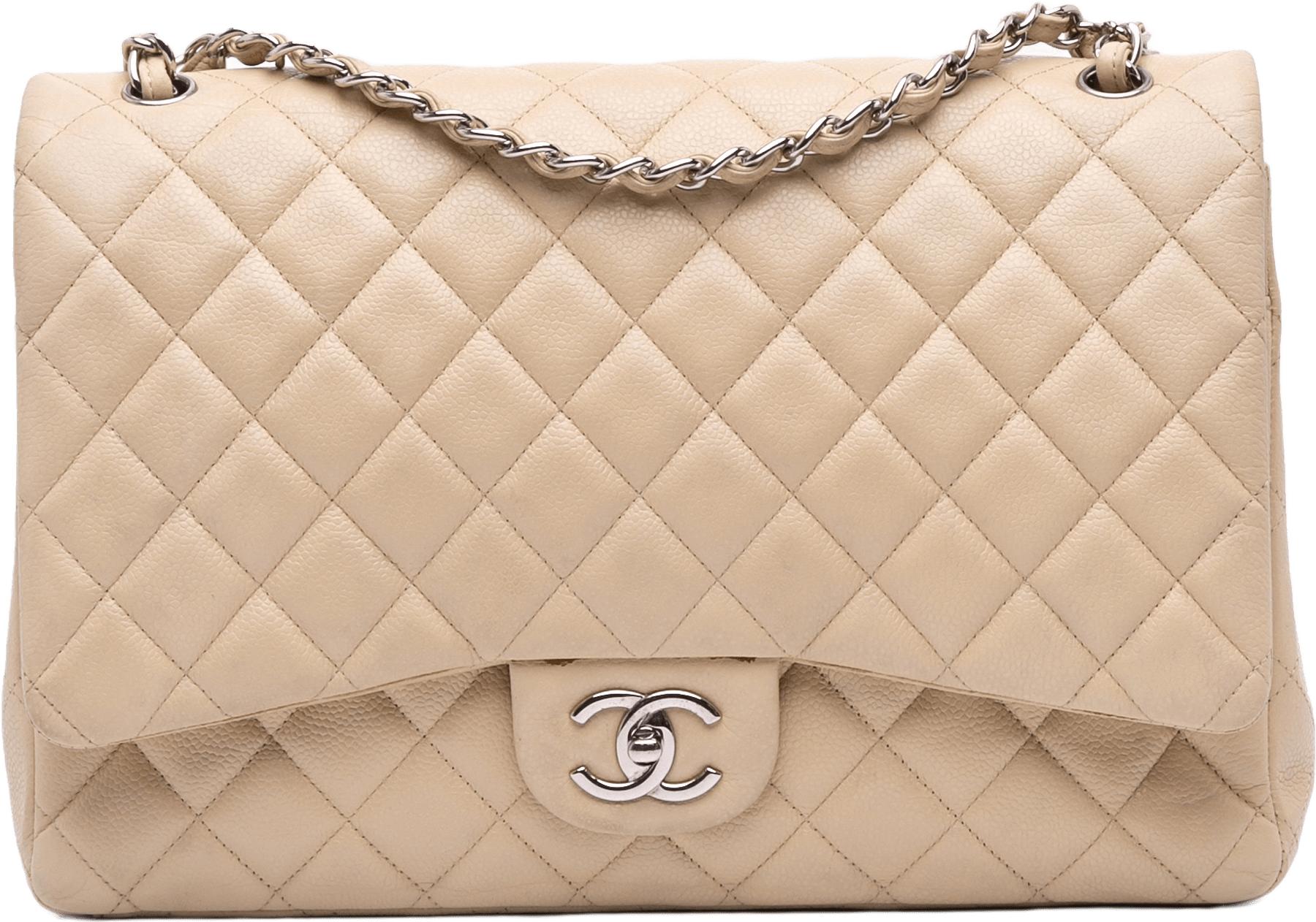 Chanel Maxi Classic Caviar Double Flap