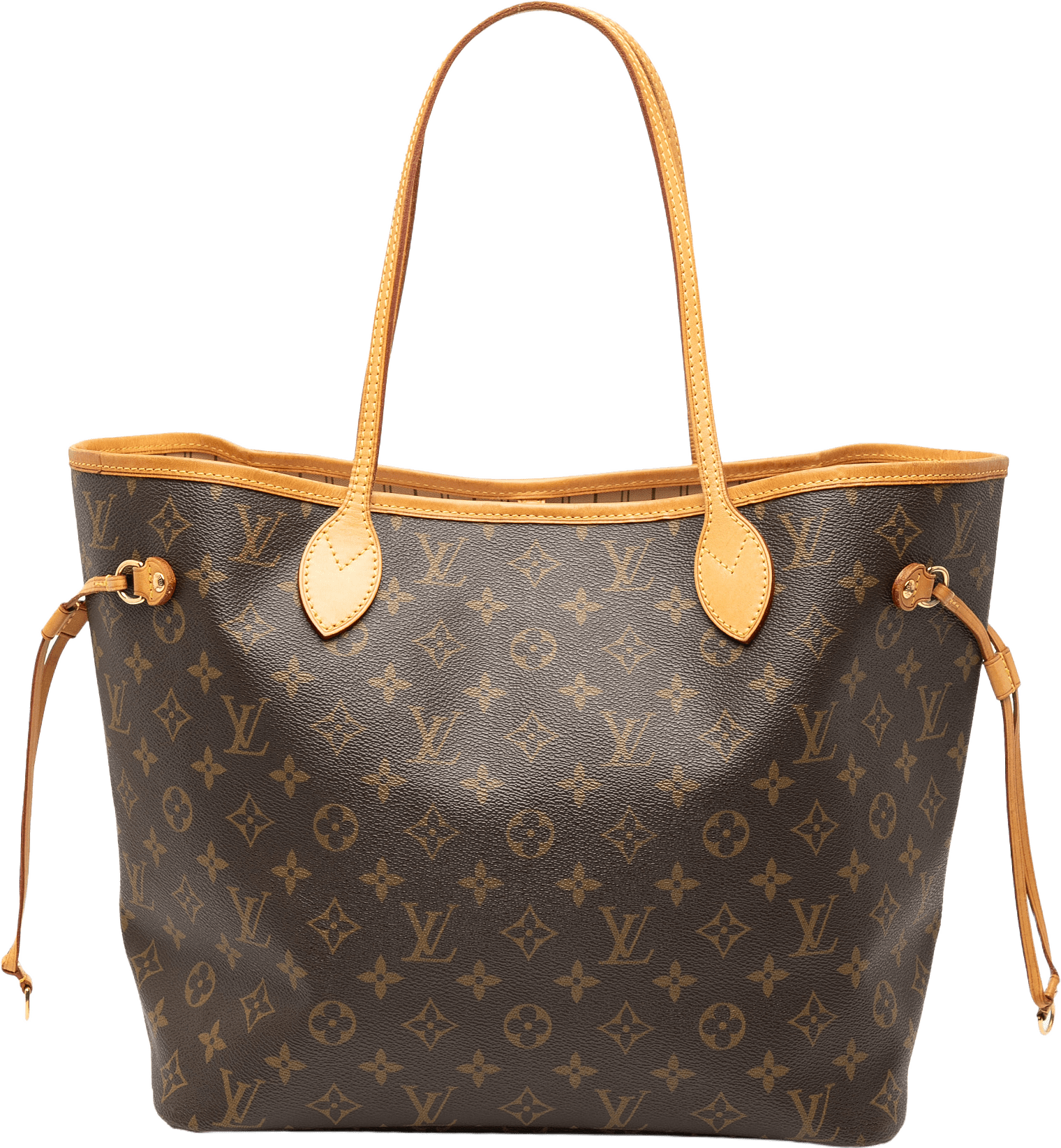Louis Vuitton Monogram Neverfull Mm, från Luxclusif, i färgen brown.