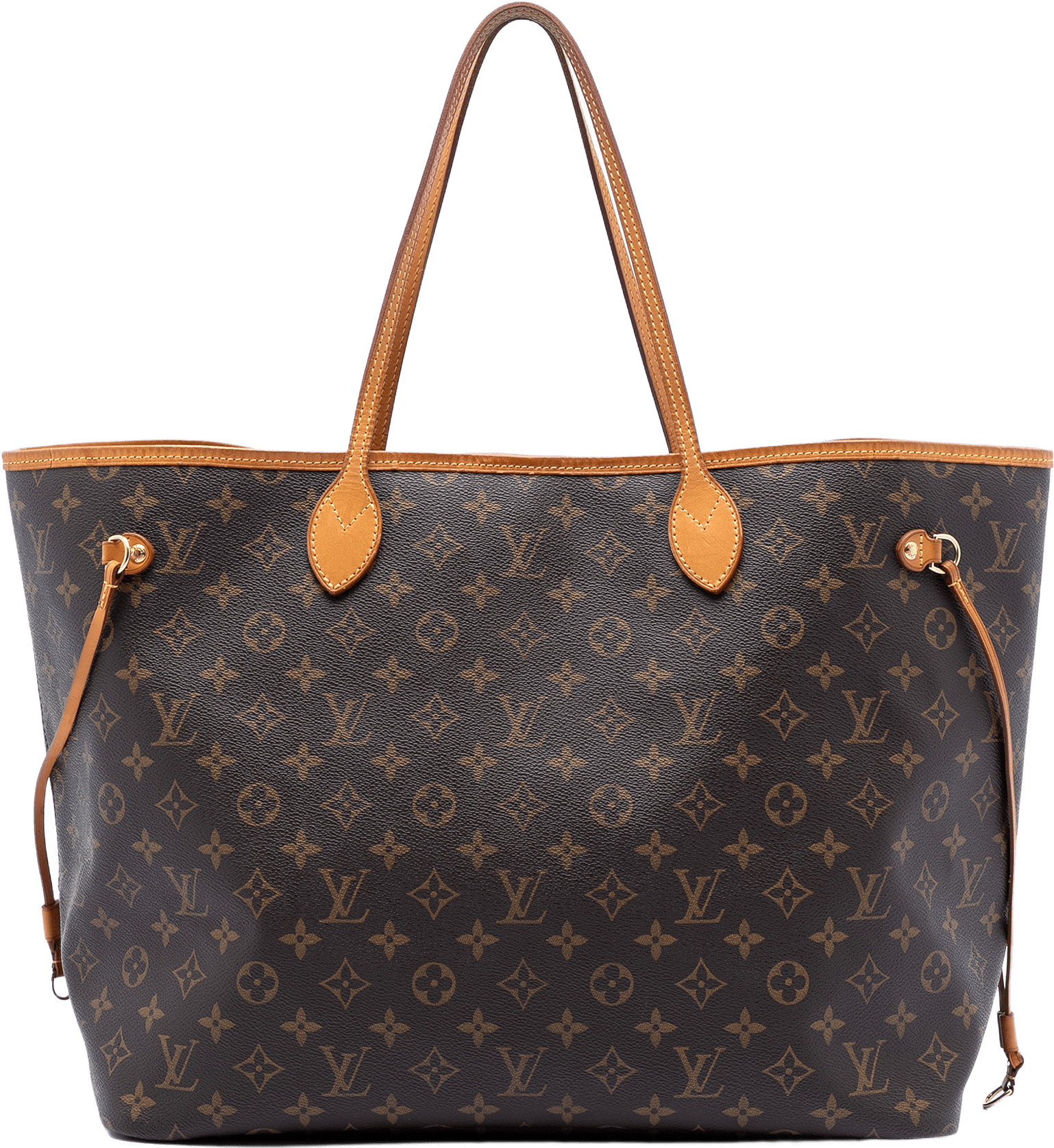 Louis Vuitton Monogram Neverfull Gm, från Luxclusif, i färgen brown.