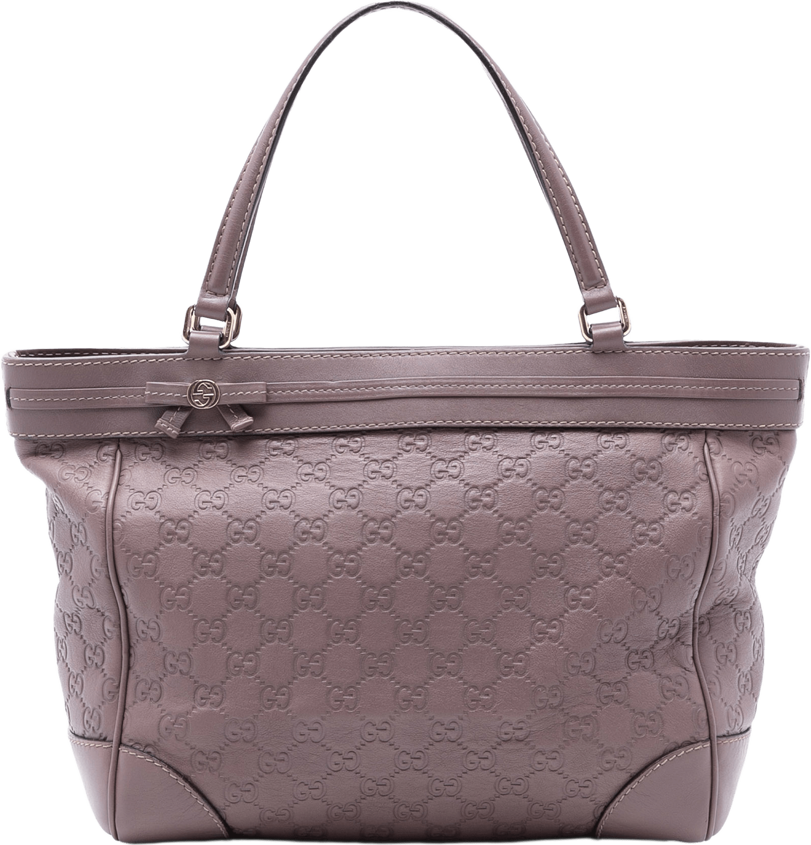 Gucci Guccissima Mayfair Tote, från Luxclusif, i färgen purple.