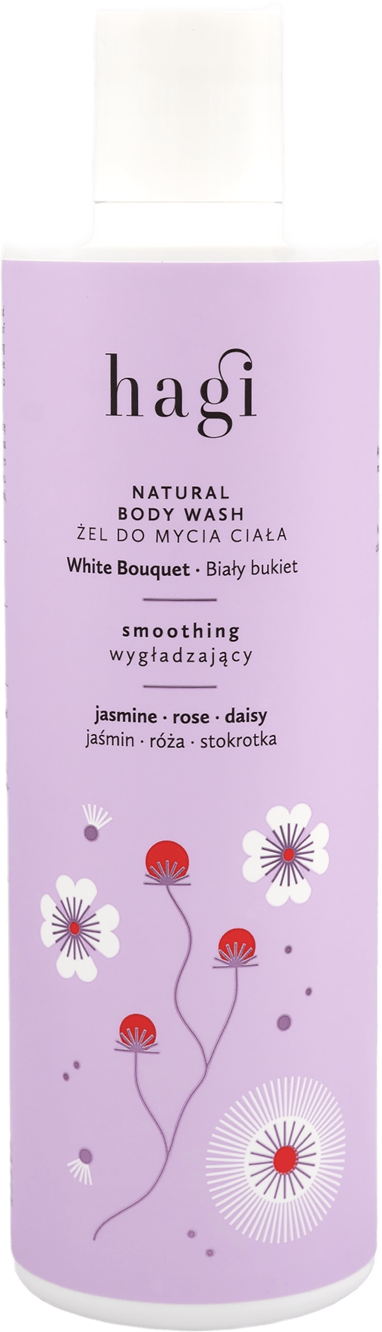 Natural Body Wash White Bouquet, från Hagi.