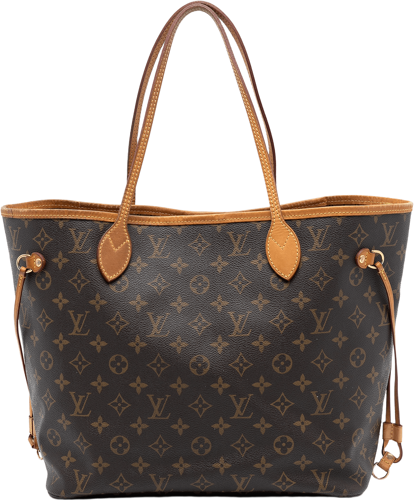 Louis Vuitton Monogram Neverfull Mm, från Luxclusif, i färgen brown.