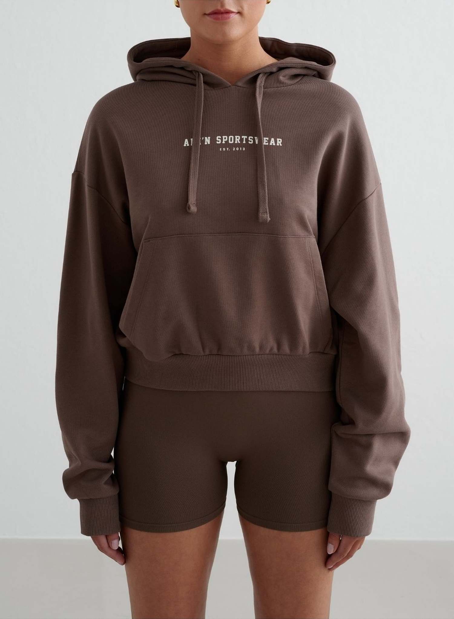 Macchiato Varsity Chunky Terry Hood