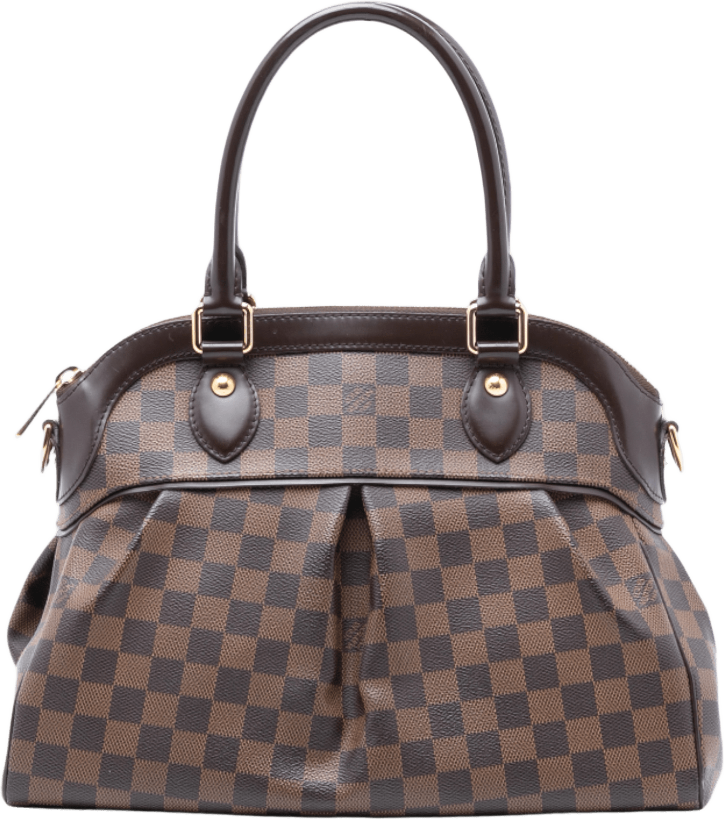 Louis Vuitton Damier Ebene Trevi Pm, från Luxclusif, i färgen brown.