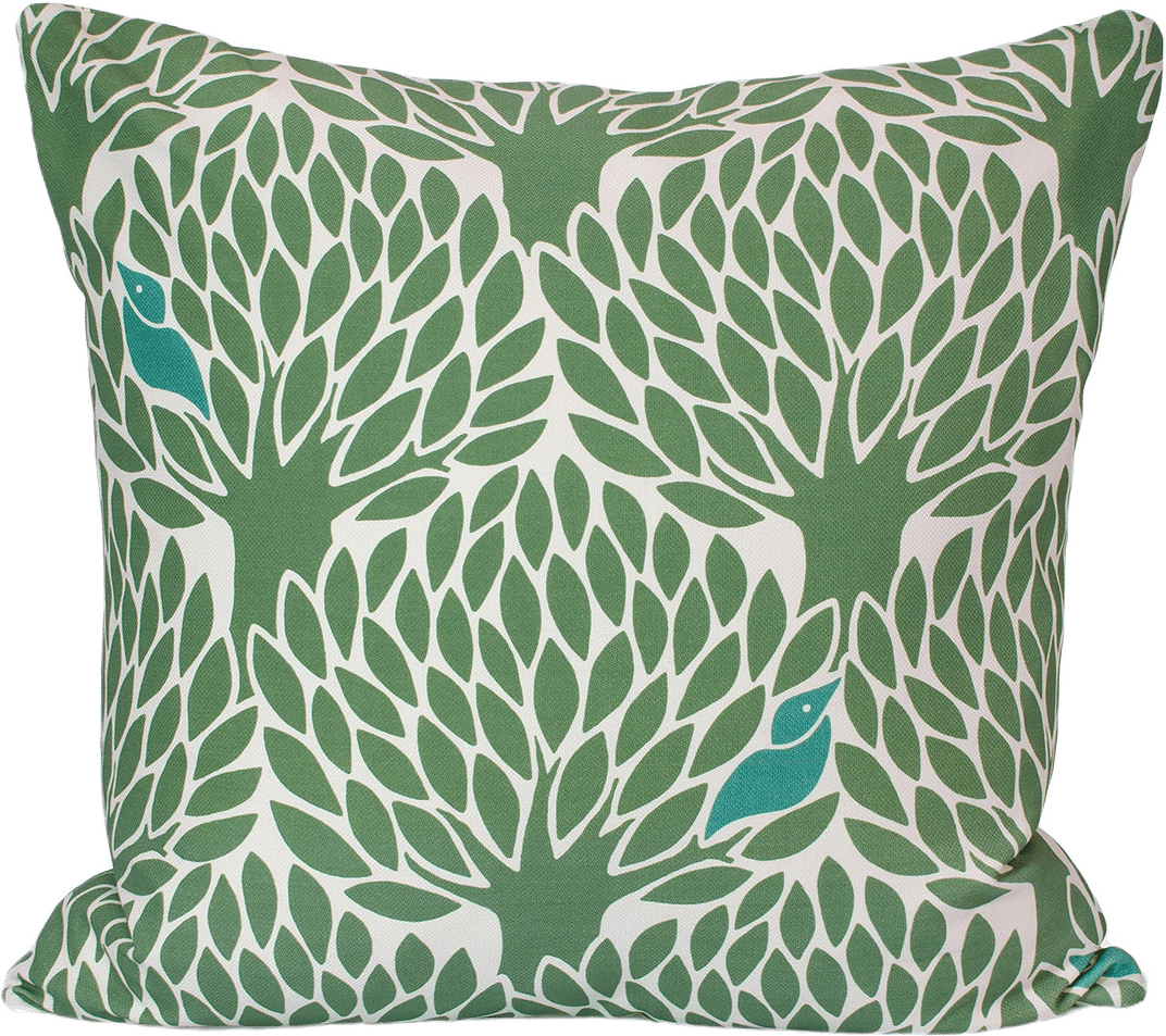 Kuddfodral Gömställe, 50 Cm, från Gyllstad, i färgen grön.