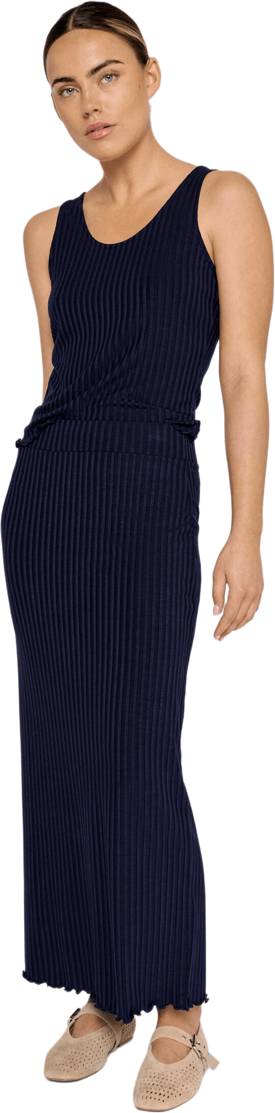 Coco Skirt - Midnight, från Residus, i färgen blue.